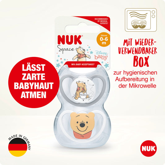 Disney „Winnie“ Space Schnuller Gr. 2