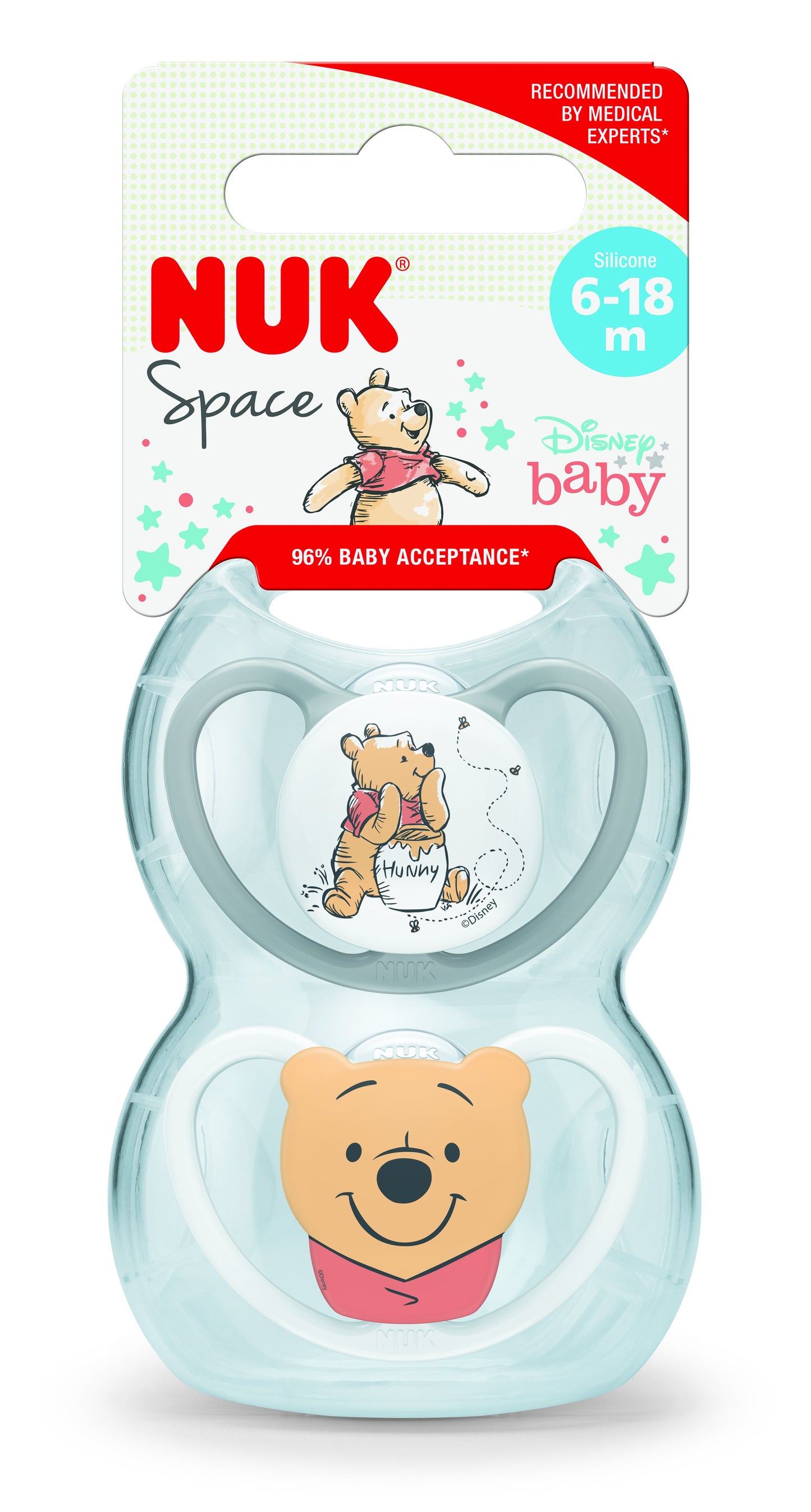 Disney „Winnie“ Space Schnuller Gr. 2