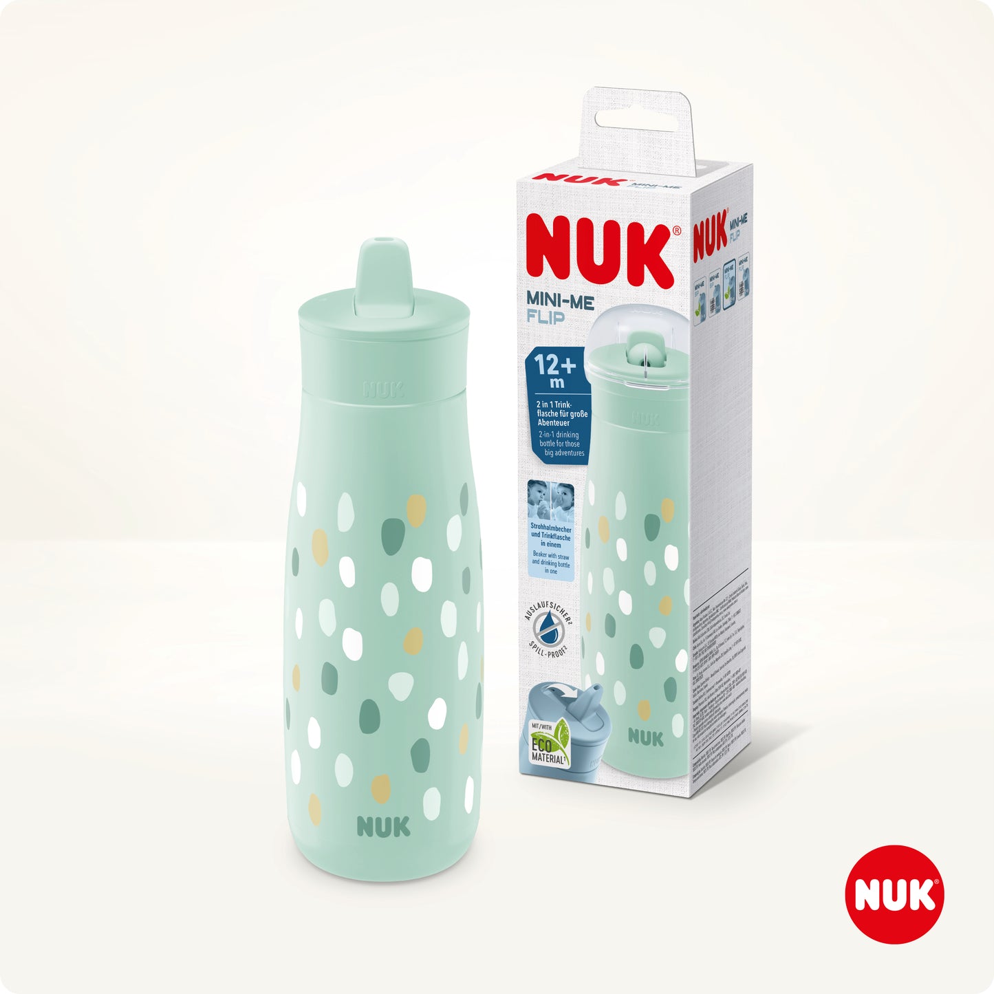 NUK Mini-Me Sip Cup, farbig sortiert 450 ml