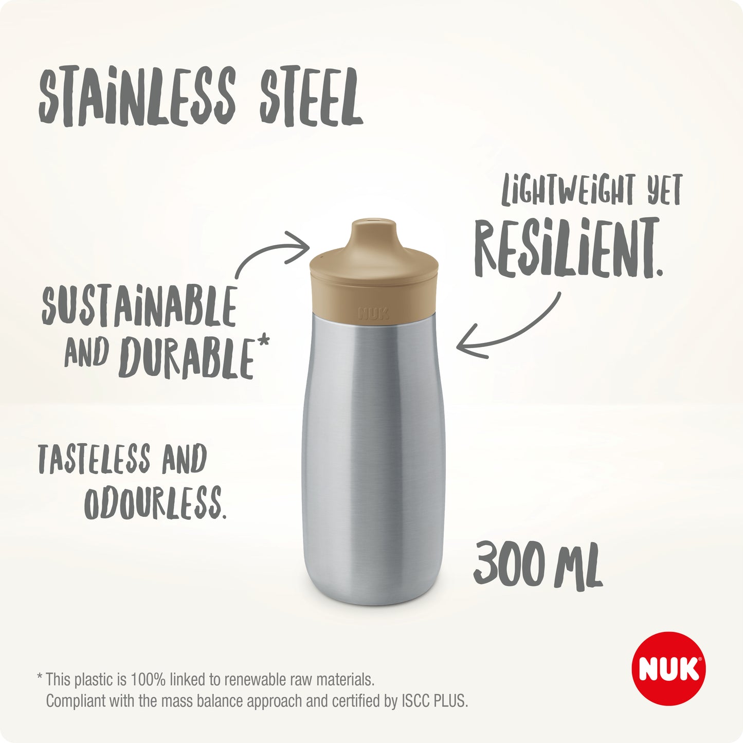 NUK Mini-Me Sip Cup, farbig sortiert 300 ml