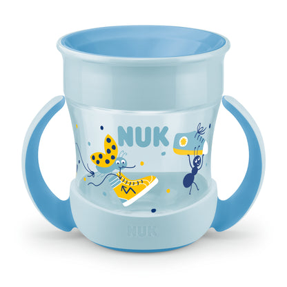 NUK Mini Magic Cup – Trinklernbecher mit Griffen, auslaufsicher & BPA-frei (160 ml)