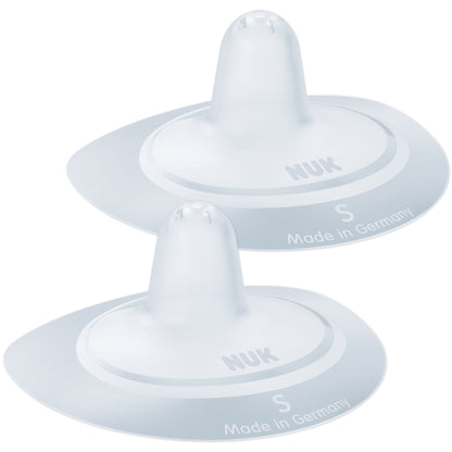 NUK Brusthütchen Silikon Gr. S (2er Pack, mit Schutzdose)