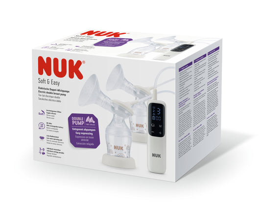 NUK Soft&Easy Elektrische Doppel-Milchpumpe