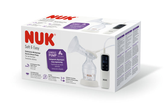 NUK Soft&Easy Elektrische Einzel-Milchpumpe