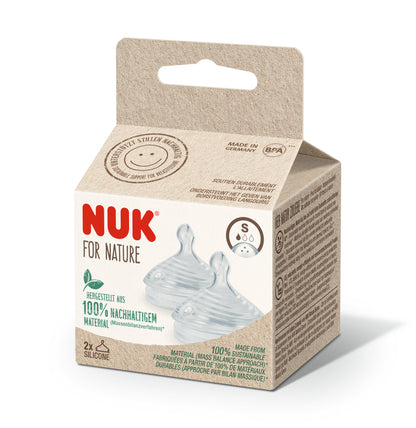 NUK for Nature Ventilsauger Gr. S, M, L (2er Pack)