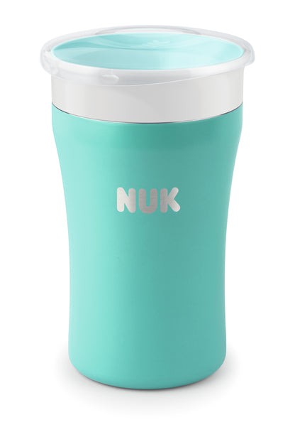 NUK Magic Cup Thermobecher Edelstahl, türkis , 230 ml