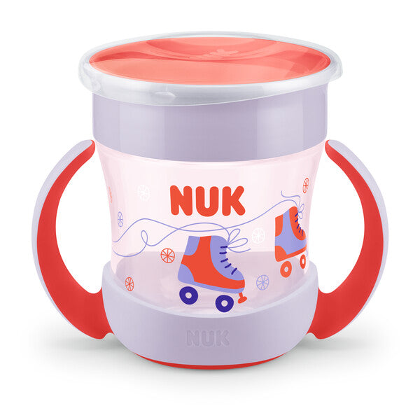 NUK Mini Magic Cup – Trinklernbecher mit Griffen, auslaufsicher & BPA-frei (160 ml)
